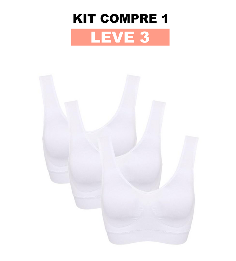 SUTIÃ COMFORT SUSTEIN (COMPRE 2 LEVE 3)