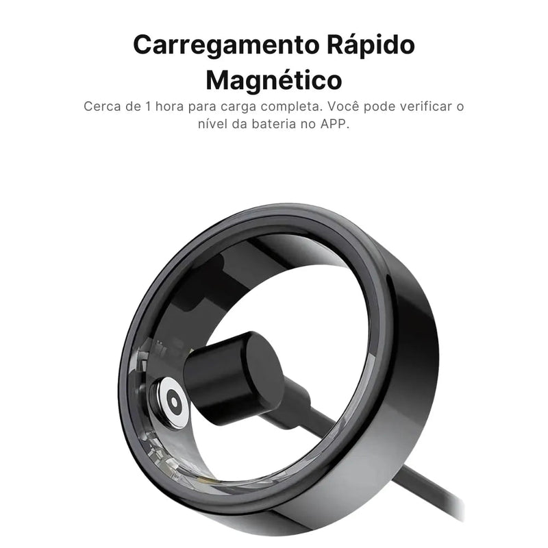 Anel Inteligente VITA Ring - A Prova D'Aguá -  Original Innova Fácil