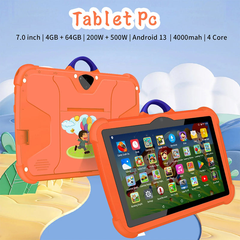 📲 Tablet Infantil 7” 5G Wi-Fi — Diversão e Aprendizado em um Só Lugar!