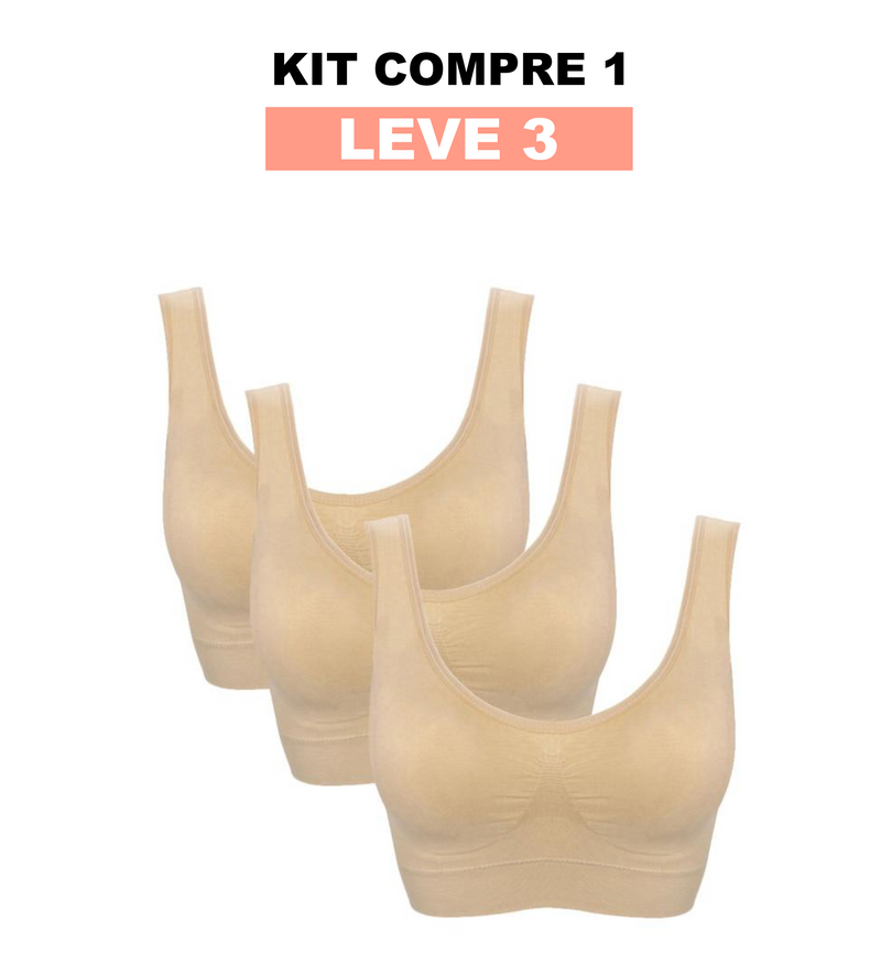 SUTIÃ COMFORT SUSTEIN (COMPRE 2 LEVE 3)