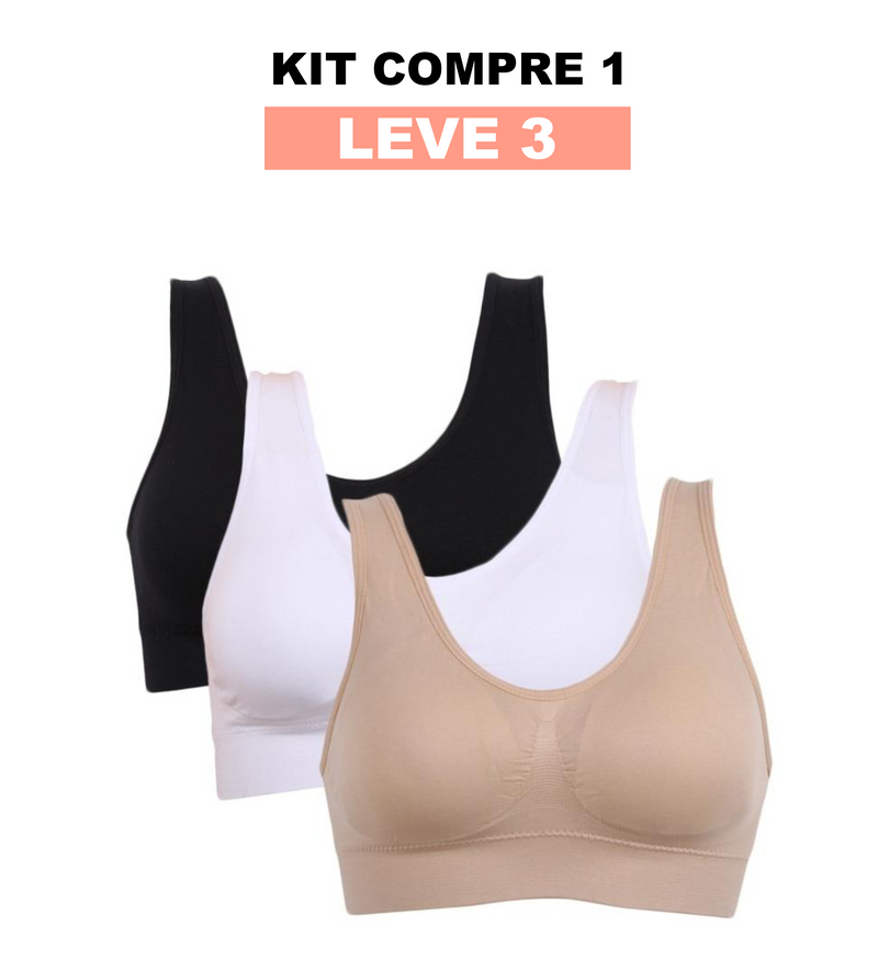 SUTIÃ COMFORT SUSTEIN (COMPRE 2 LEVE 3)